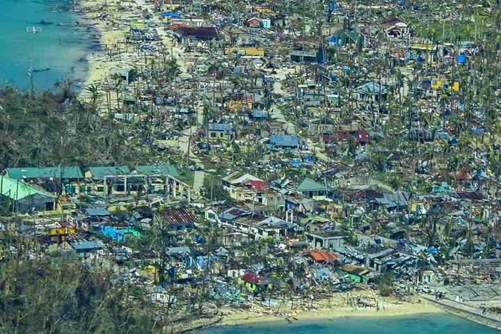 Der Taifun Rai hat auf den Philippinen enorme Verwüstungen angerichtet. Foto: Imago